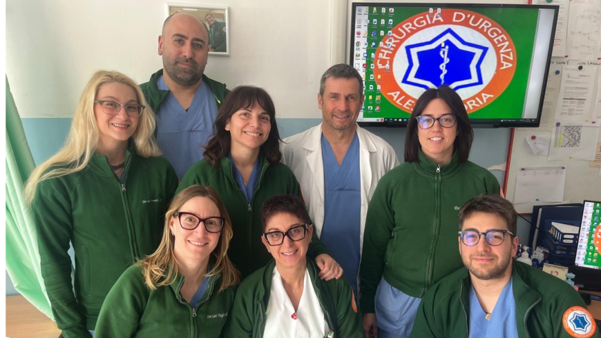 La SSD Chirurgia d’Urgenza dell'AOU AL diretta dal dott. Ferruccio Ravazzoni